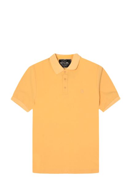 POLO UOMO NUVOLARI KIR GIALLO