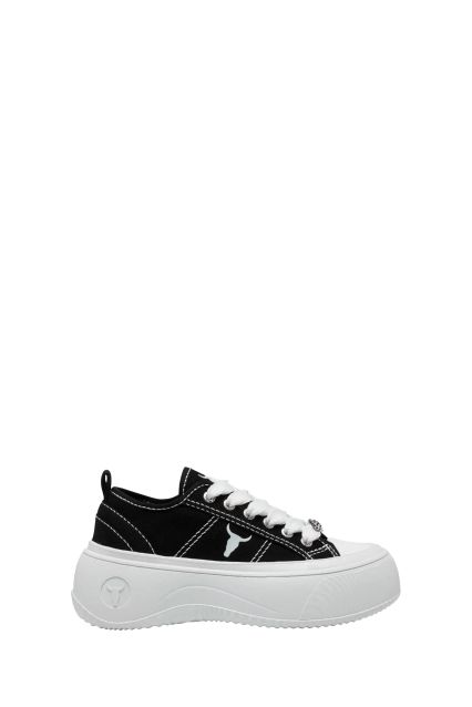 SNEAKERS DONNA WINDSORSMITH PINTENTIONS BLACK/WHITE