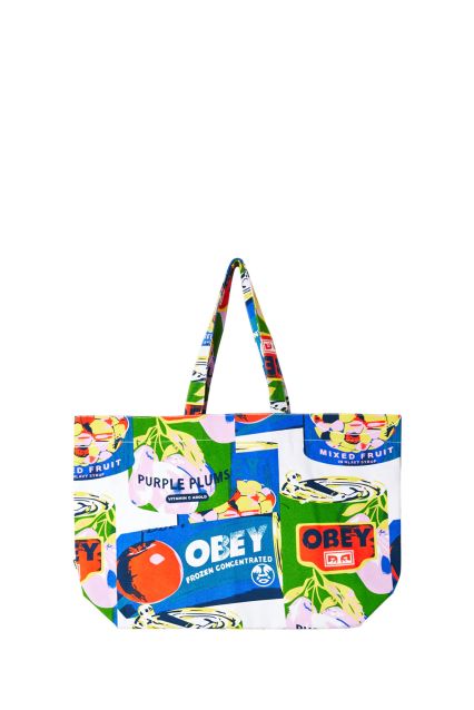 BORSA DONNA OBEY WHITE MULTI