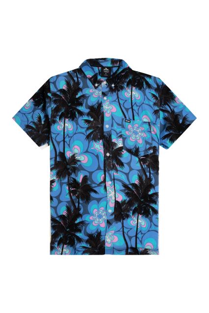 CAMICIA UOMO RIP CURL BARREL KILLA SHIRT BLUE YONDER