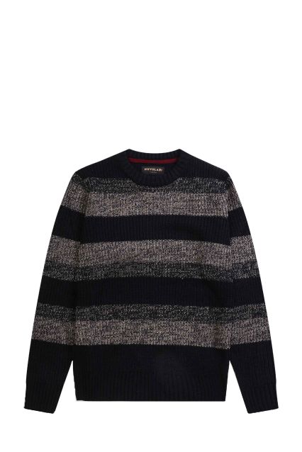 MAGLIA UOMO NUVOLARI BERNINI NOTTE/CORDA