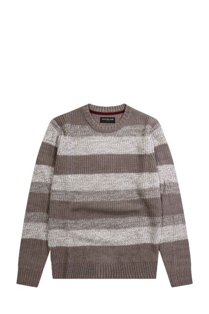 MAGLIA UOMO NUVOLARI BERNINI CORDA/ECRU