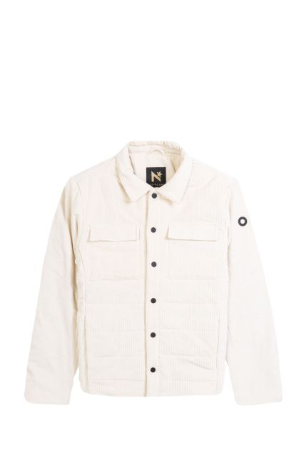 OVERSHIRT UOMO NUVOLARI 2 ILLINOIS PANNA