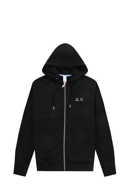 FELPA UOMO SUN68 HOOD ZIP NERO