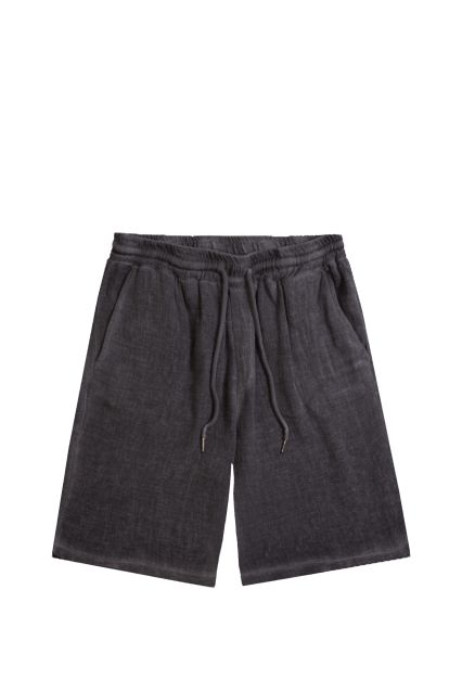 BERMUDA UOMO BLACK RAGS STARR NERO