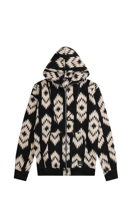 FELPA DONNA PROJ3CT LIMA ZIP HOOD NERO