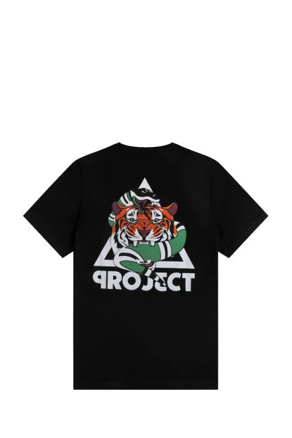 T-SHIRT UOMO PROJ3CT TIGER NERO