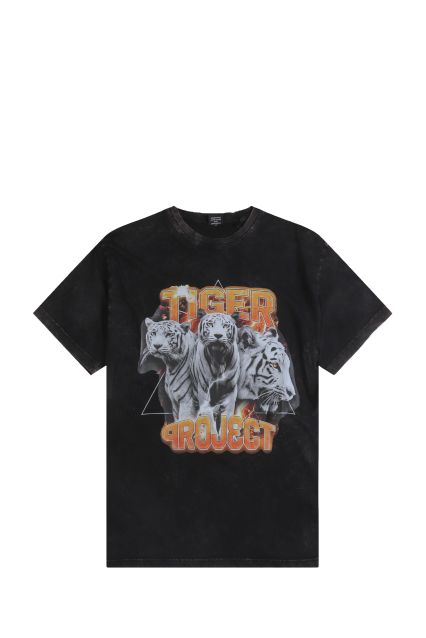T-SHIRT UOMO TIGER 80 NERO