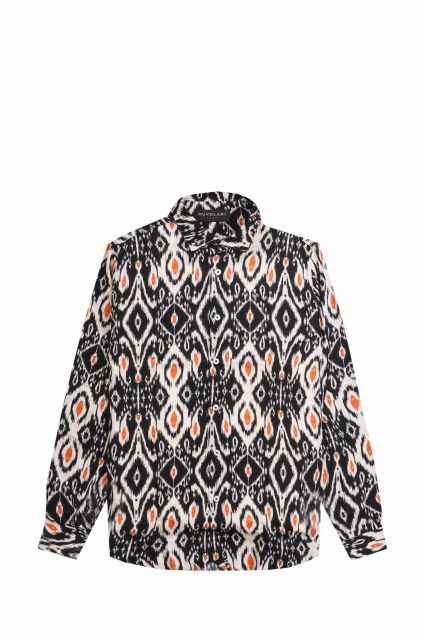 CAMICIA UOMO NUVOLARI ENDEN NERO