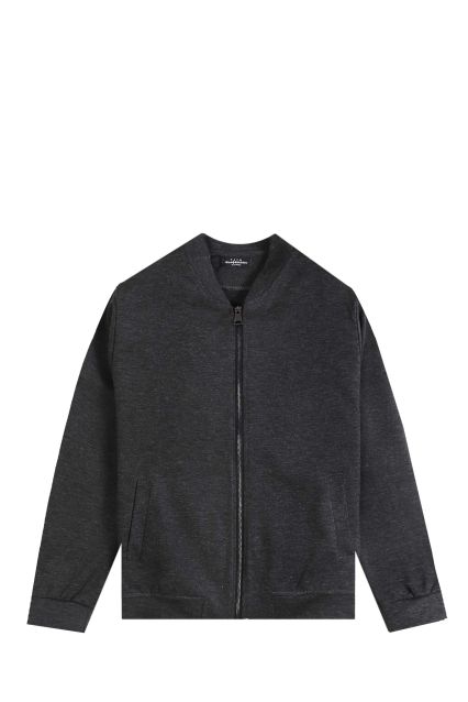 BOMBER UOMO BLACK RAGS BM CLAY GRIGIO SC