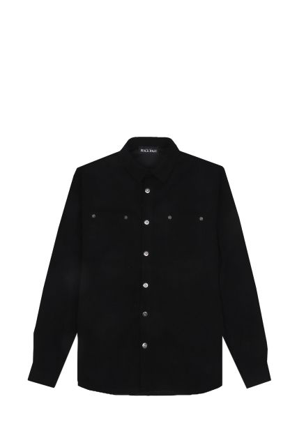 CAMICIA UOMO BLACK RAGS IGOR NERO
