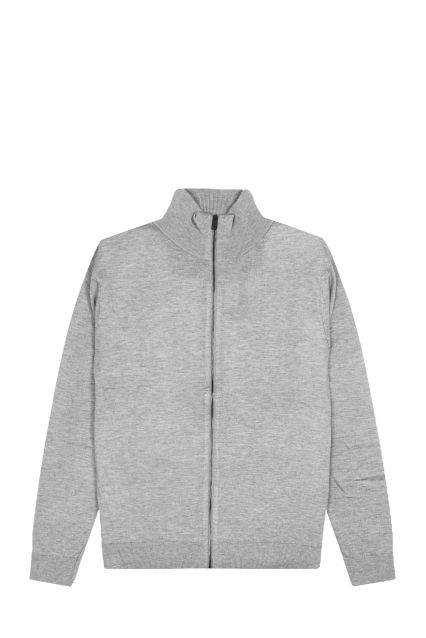 MAGLIA UOMO NUVOLARI GIONES GRIGIO CON ZIP
