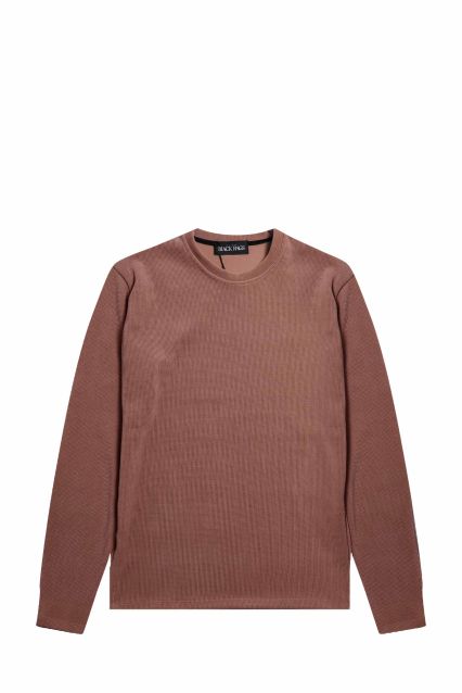 MAGLIA UOMO BLACK RAGS GR TEX MARRONE