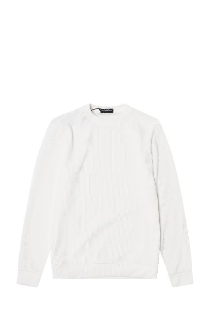 MAGLIA UOMO BLACK RAGS FENG BIANCO