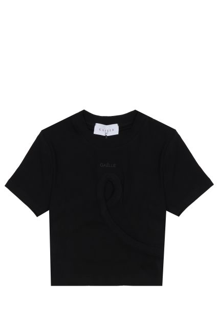 T-SHIRT DONNA GAELLE PARIS NERO GAABW04484