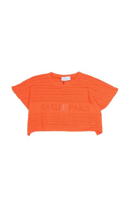 MAGLIA DA DONNA GAELLE PARIS ARANCIO GAABW04238