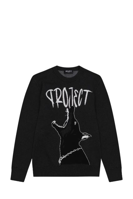 MAGLIA UOMO PROJ3CT DOBERMANN ANTRACITE