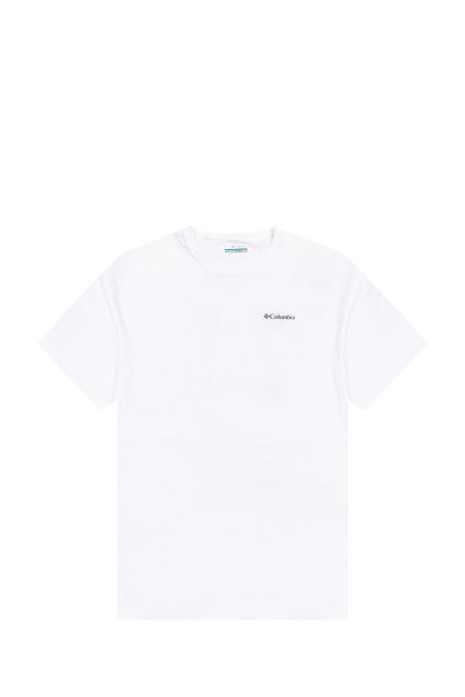 T-SHIRT UOMO COLUMBIA BARTON SPRINGS TEE WHITE
