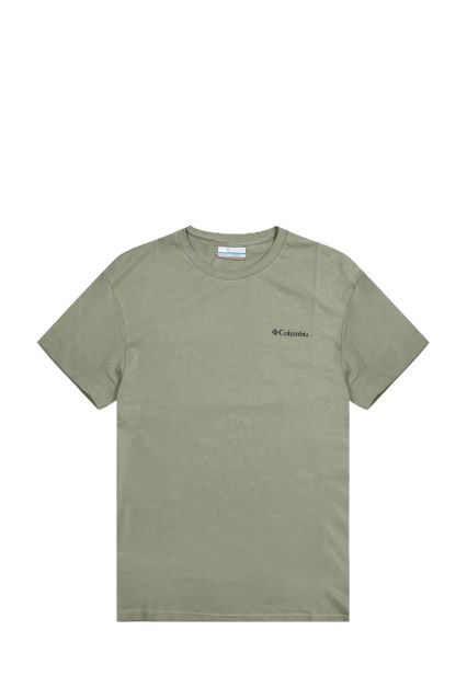 T-SHIRT UOMO COLUMBIA BARTON SPRINGS TEE SAFARI/BLACK