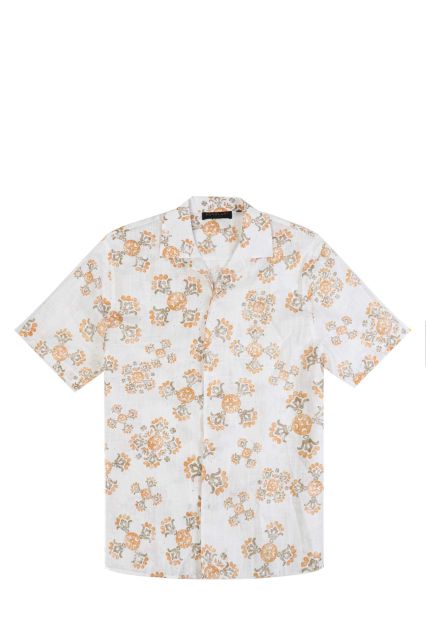 CAMICIA UOMO NUVOLARI GANUT ARANCIO