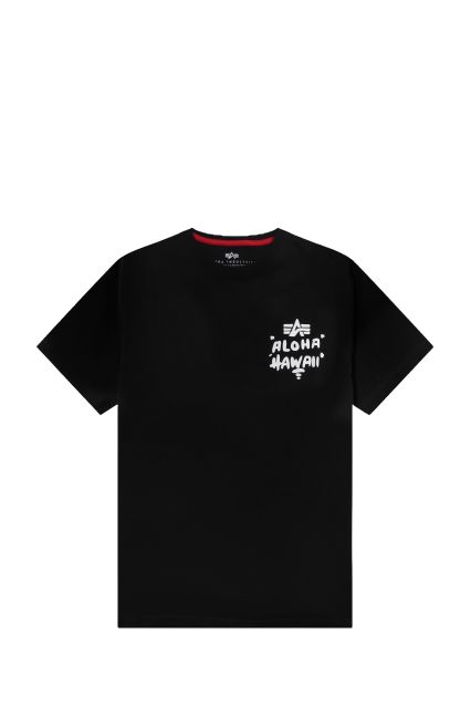 T-SHIRT UOMO ALPHA INDUSTRIES BLACK 156530