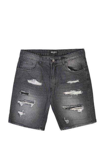 BERMUDA UOMO PROJ3CT CLAVER BLK DENIM