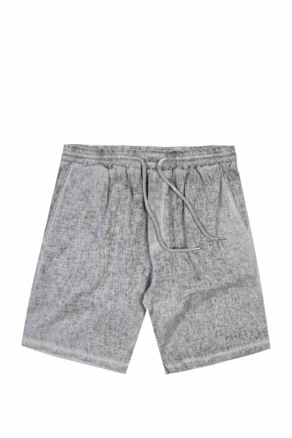 BERMUDA UOMO BLACK RAGS CRETA GRIGIO