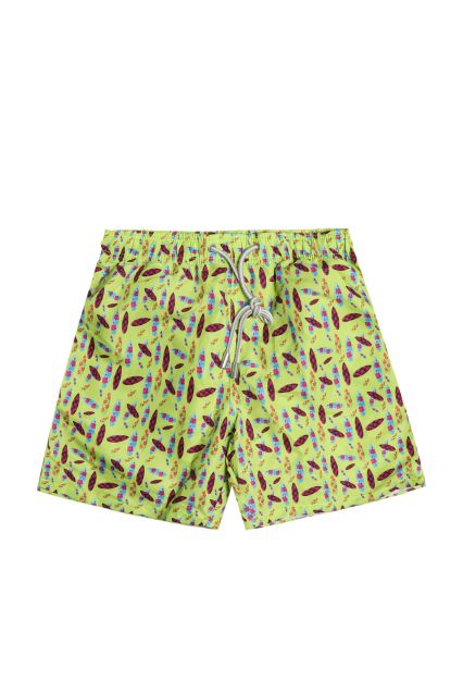 SHORT UOMO NUVOLARI SOLDEN GIALLO FLUO