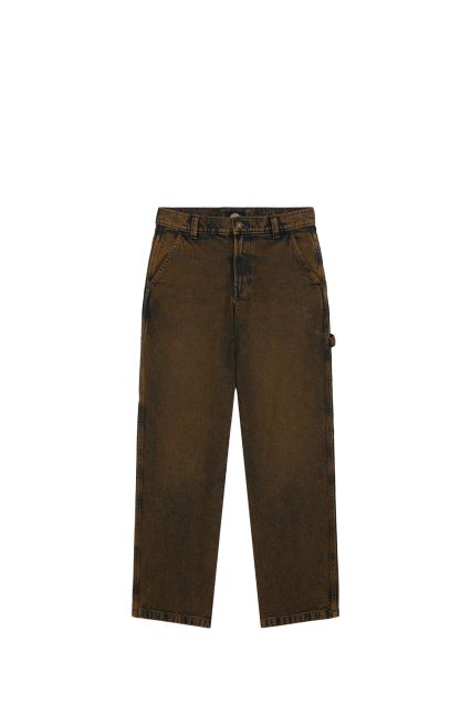 JEANS DONNA DICKIES INDIGO BROWN