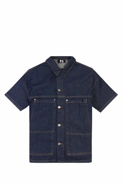 CAMICIA UOMO RAYZ GALAXIA BLU DENIM