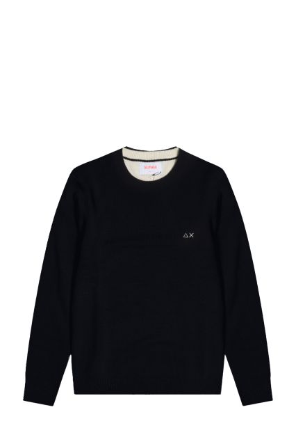 MAGLIA UOMO SUN68 NAVY BLUE K45110