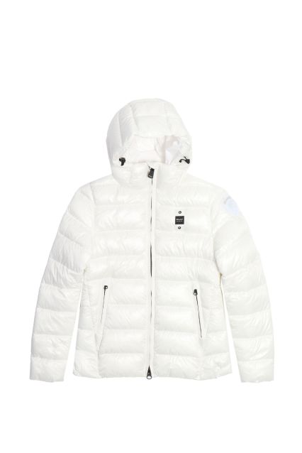 GIUBBOTTO DONNA BLAUER CAROLL BIANCO OTTICO