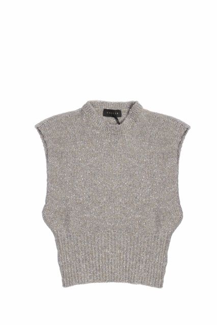 GILET DONNA GAELLE PARIS GAABW08451 GRIGIO
