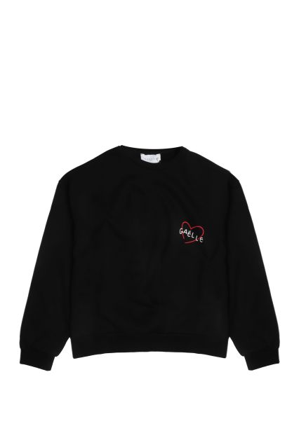 FELPA DONNA GAELLE PARIS NERO GAABW07760