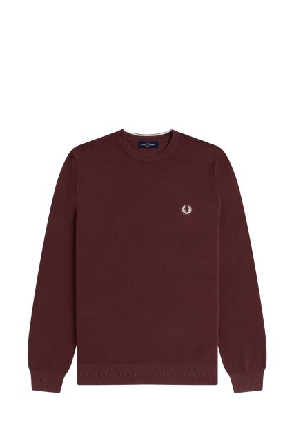 MAGLIA UOMO FRED PERRY K1309 OXBLOOD