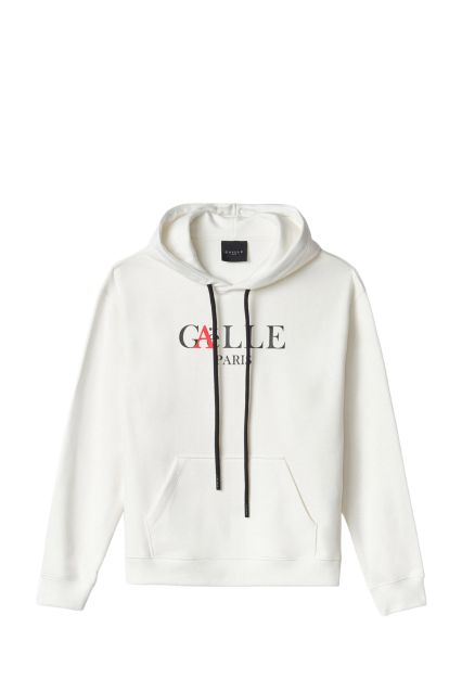 FELPA UOMO GAELLE PARIS GAABM01504 OFF WHITE