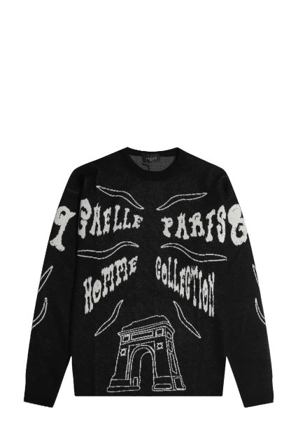 MAGLIA UOMO GAELLE PARIS GAABM01488 NERO