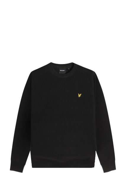 MAGLIA UOMO LYLE & SCOTT KN2303V BLACK ICE