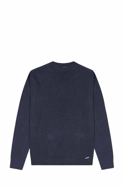 MAGLIA UOMO NUVOLARI PLANT NOTTE