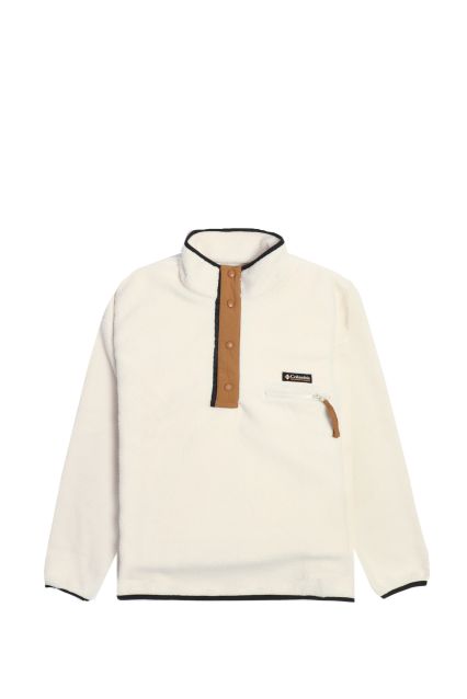 FELPA IN PILE UOMO COLUMBIA HELVETIA II FLEECE CHALK