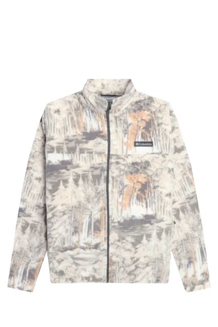 FELPA UOMO COLUMBIA MOUNTAIN PRINTED JACKET CITY GREY