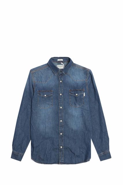 CAMICIA UOMO BAECKER MARTIN BRUCE DENiM