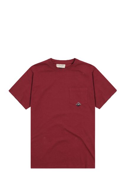 T-SHIRT UOMO BAECKER POCKET CHERRY