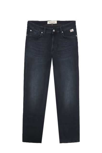 JEANS UOMO BAECKER 517 MAN SLUB DRK DNM BLK