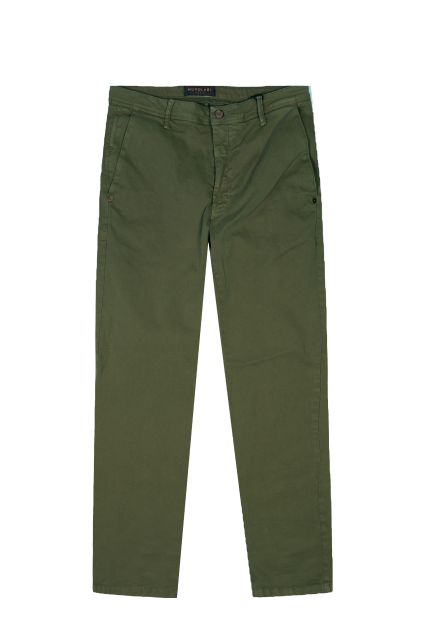 PANTALONE CHINO NUVOLARI GB THOMAS MILITARE