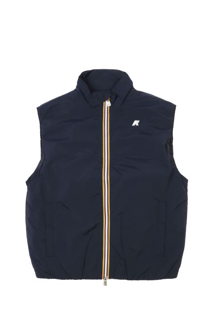 SMANICATO UOMO K-WAY VALEN PLAIN WARM BLUE DEPTH