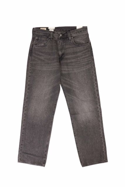 JEANS UOMO LEVI'S 555 RELAXED STRAIGHT BLACK ON THE BLOCK