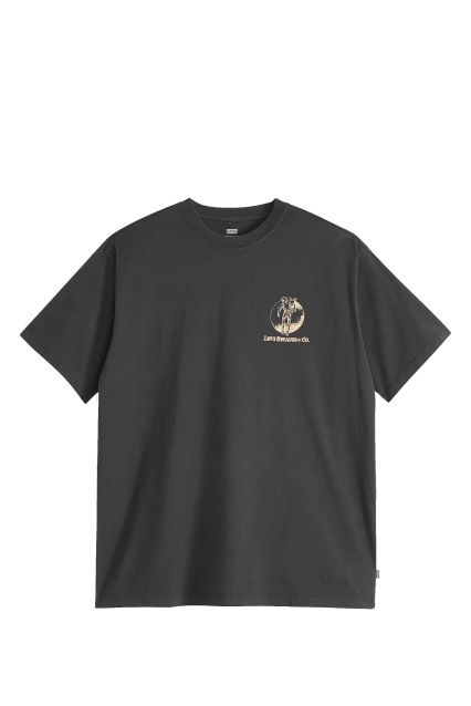 VINTAGE FIT GRAPHIC TEE ARCHIVAL SADDLE-0362