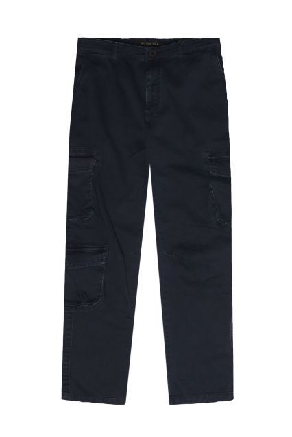 PANTALONE CARGO UOMO NUVOLARI INCE BLU