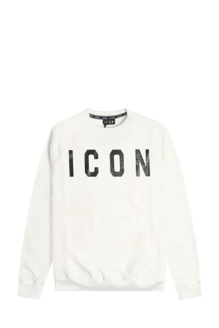 FELPA UOMO ICON OFF WHITE ICUF2W6F001